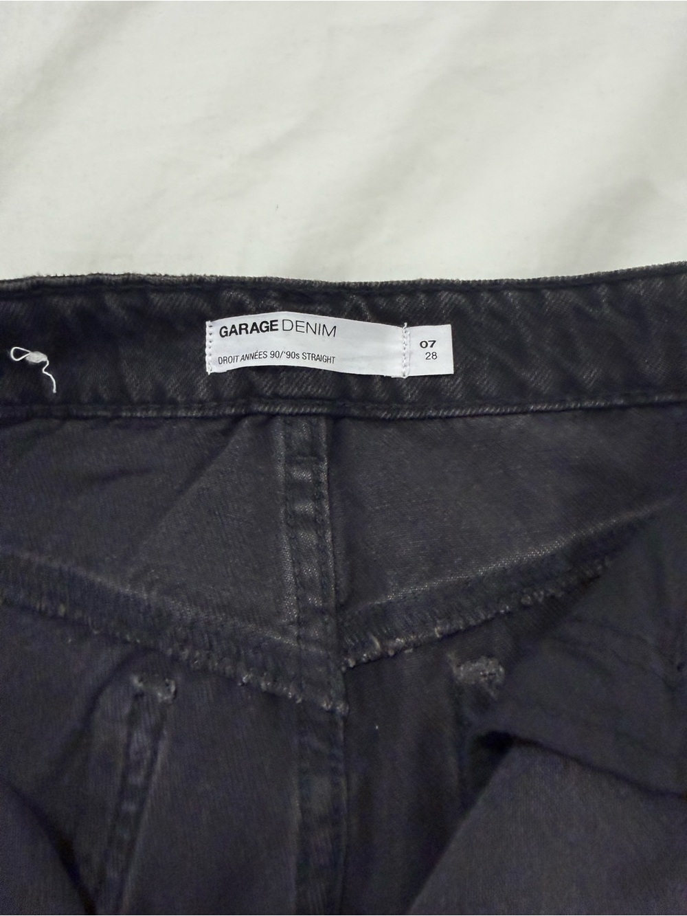 Garage Women’s Black Straight Jeans